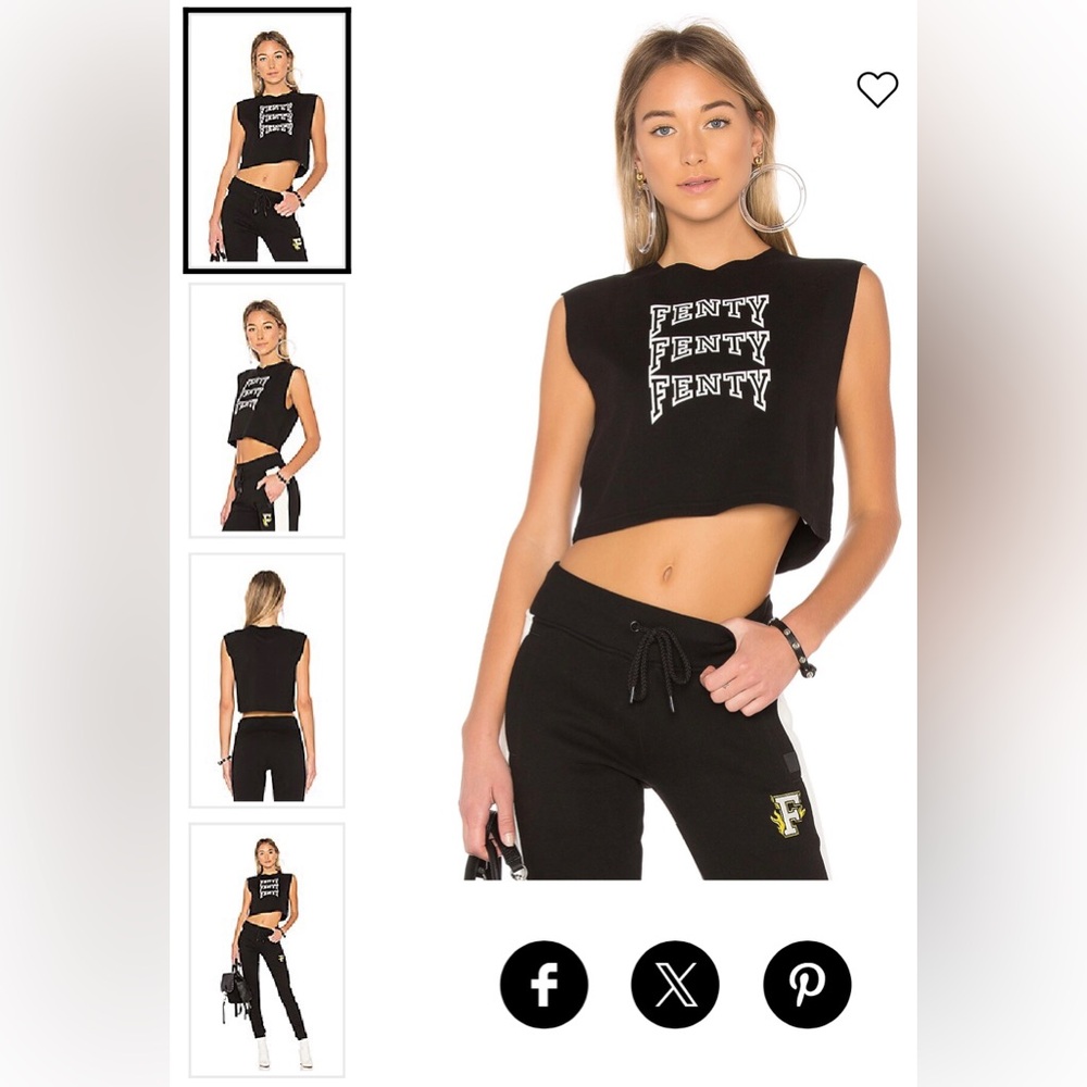Puma x Fenty by Rihanna Crop Top